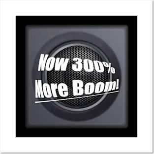 Now 300% More Boom Speaker Posters and Art